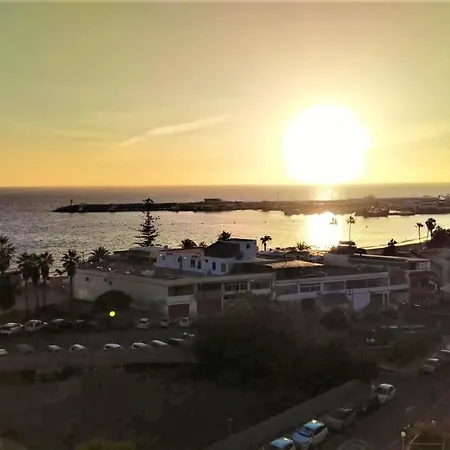Panoramic Seaview Beachfront Playa Cristianos Apartment