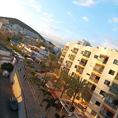 Panoramic Seaview Beachfront Playa Cristianos Apartment *