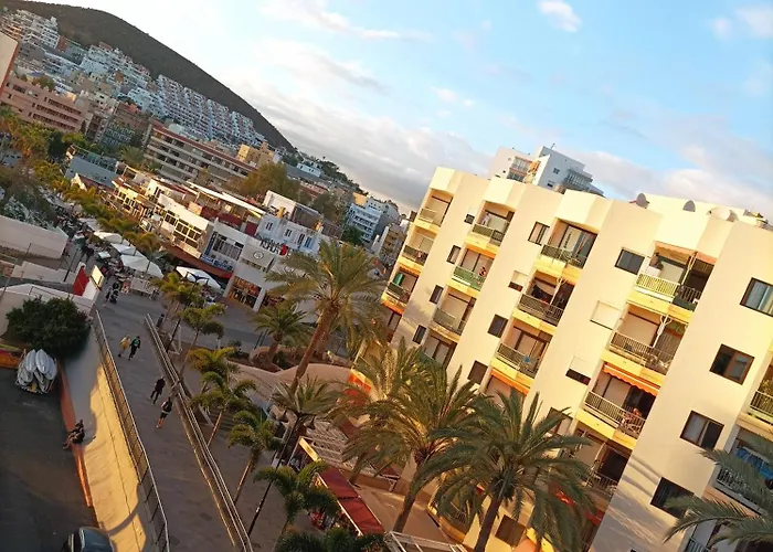 Panoramic Seaview Beachfront Playa Cristianos דירה *
