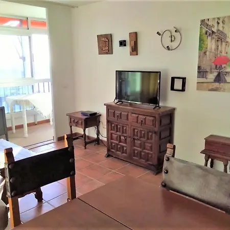 Panoramic Seaview Beachfront Playa Cristianos شقة
